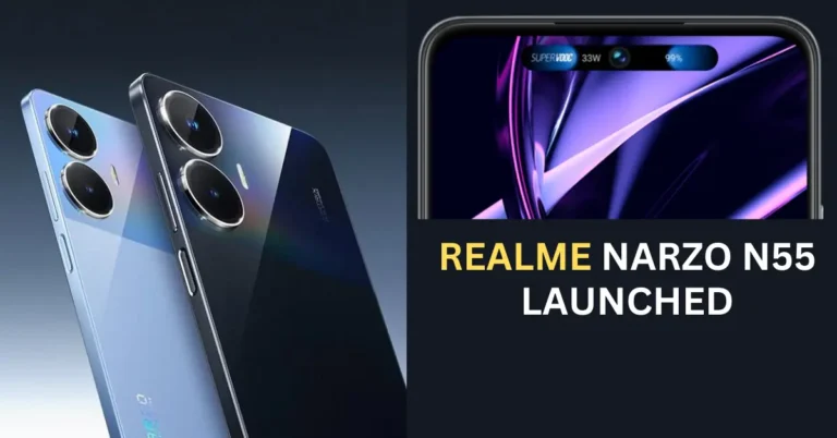 Realme Narzo N55 Launched at ₹10,999 | 5000 mAh Battery, Dynamic Ram, 90 Hz Display, Mini Capsule