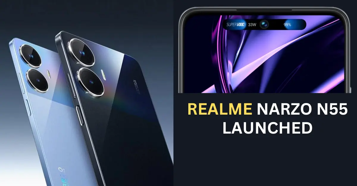 Realme Narzo N55 Launched in India