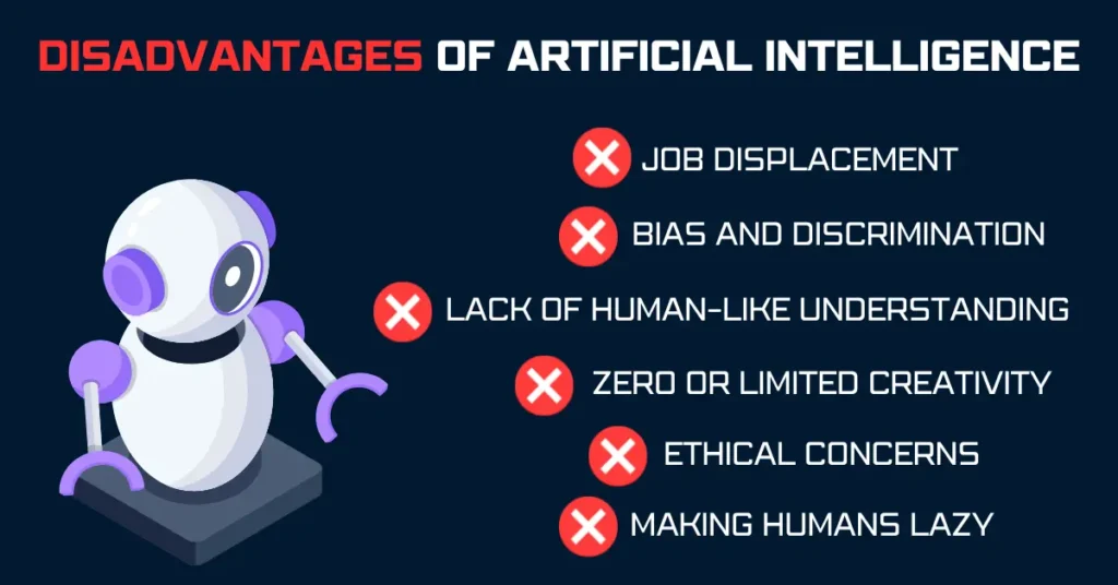Disadvantages of Artificial intelligence