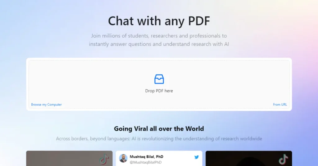ChatPDF: Use Chat with PDF