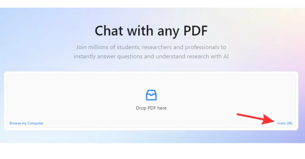 ChatPDF AI Based PDF reader