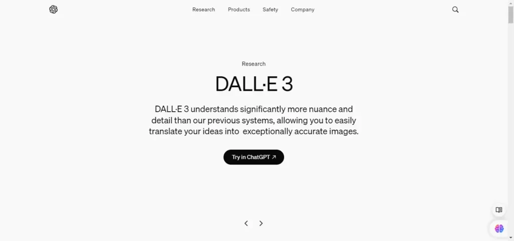 Dall-E 3 AI tool for images by OpenAI